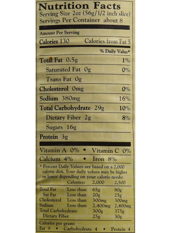 B&M Brown Bread with Raisins, 16-Ounce Cans (Pack of 6) - Image 4